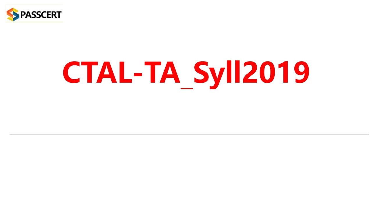 CTAL_TM_001 Lernressourcen