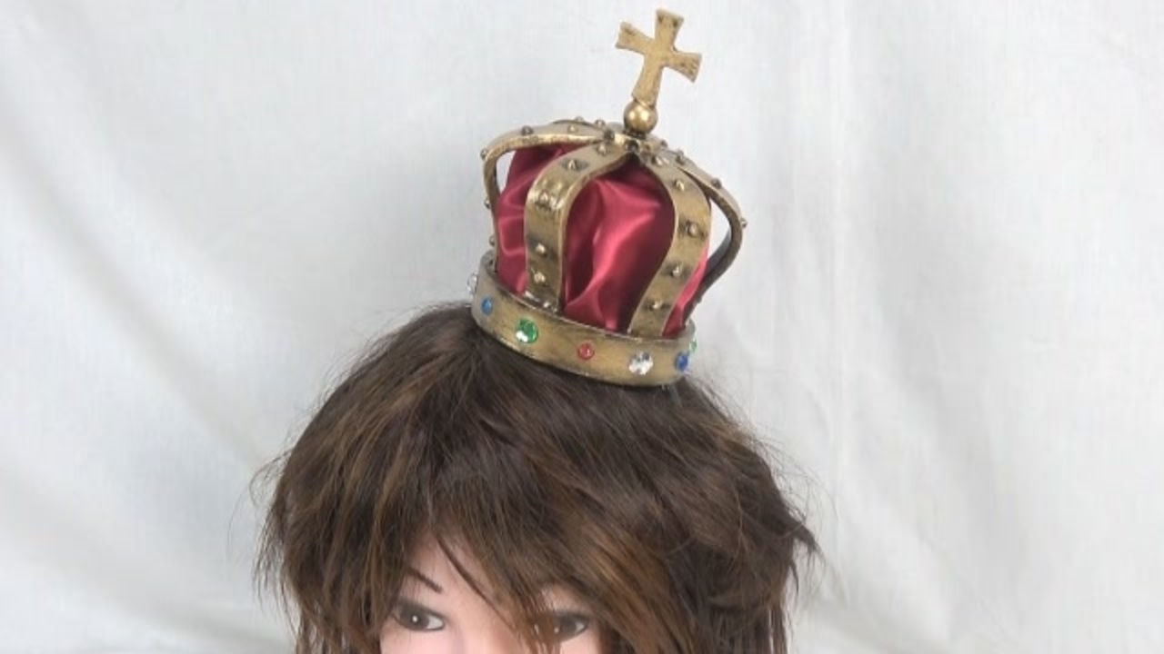 王冠を作る 詳しい作り方は動画の説明欄をご覧下さい ニコニコ動画
