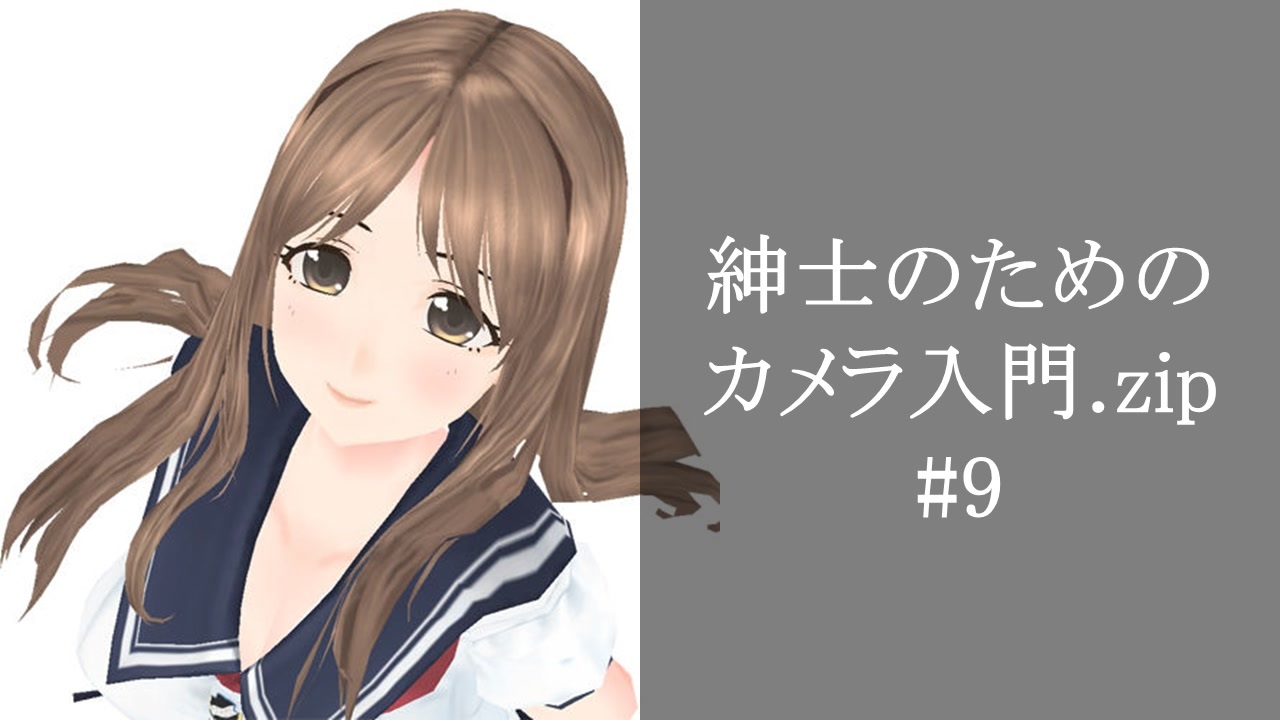 紳士のためのカメラ入門 Zip 9 ニコニコ動画