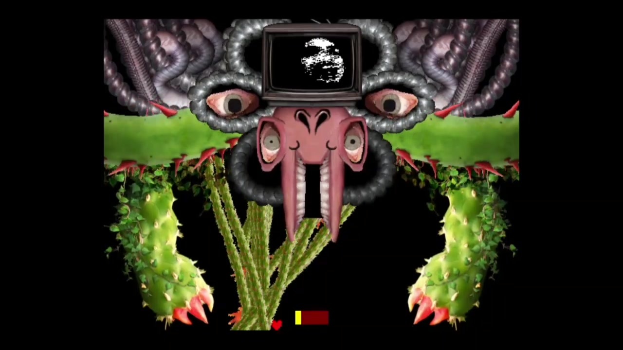 【UNDERTALE】クソ花（オメガフラウィー）を除草する（倒す） - ニコニコ動画