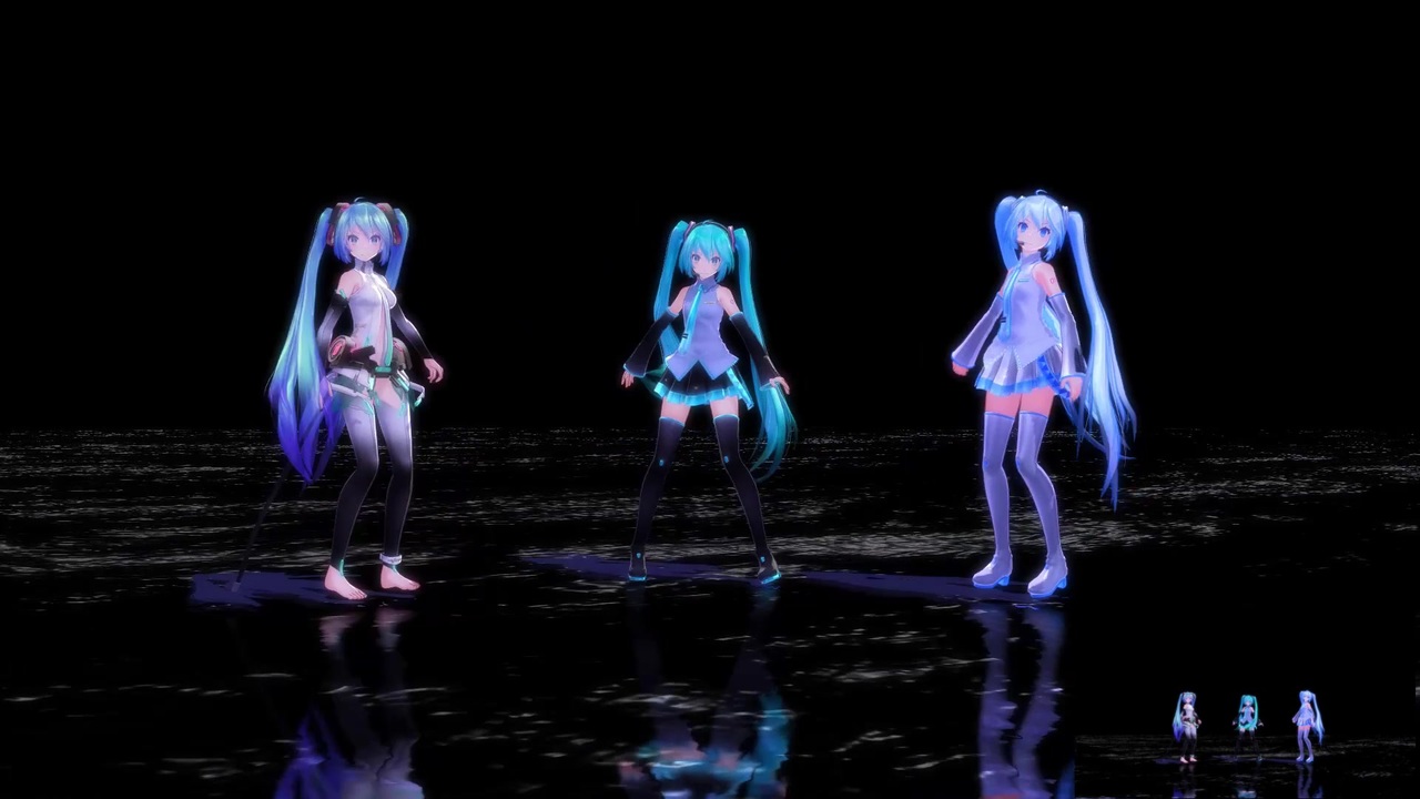 【MMD】悔やむと書いてミライ【3人モーション配布】 - ニコニコ動画