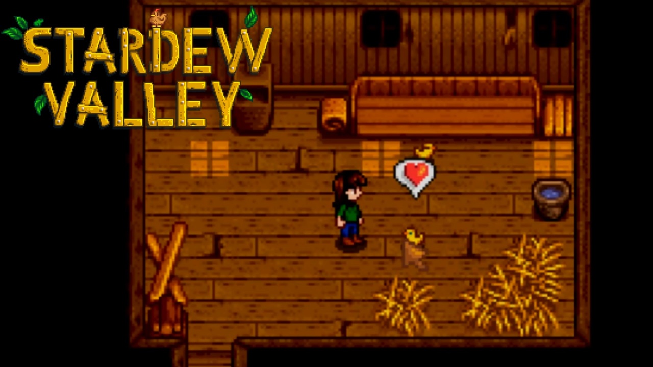 Stardewvalley 18 新しい家族をお迎え そしてロビンの斧回収 ゲーム実況 ニコニコ動画