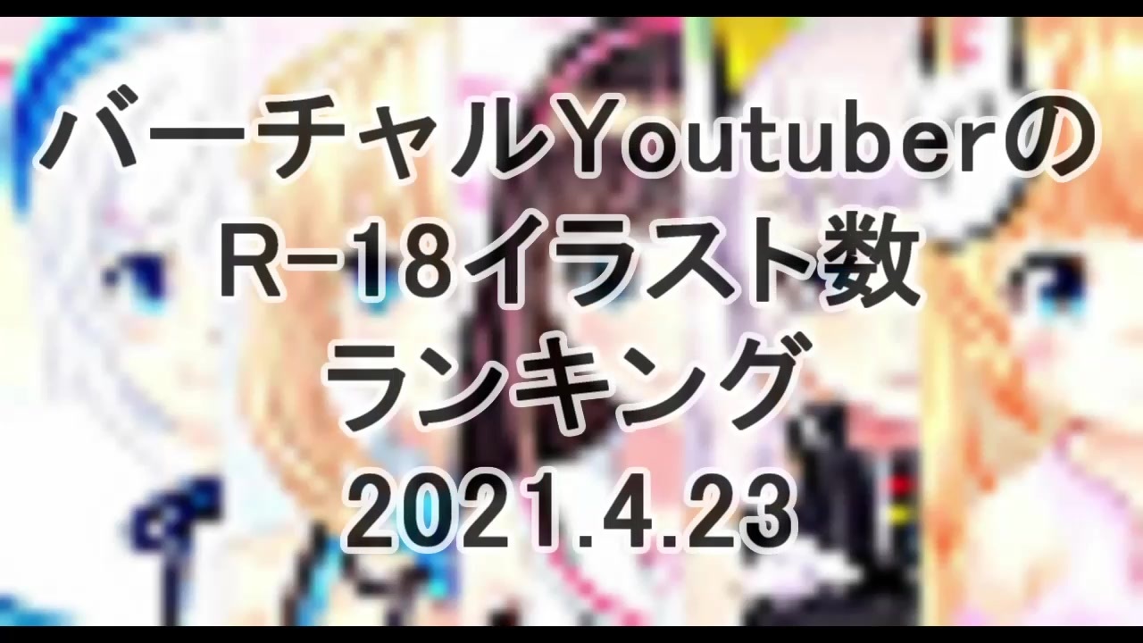 人気の Vtuberランキング 動画 249本 ニコニコ動画