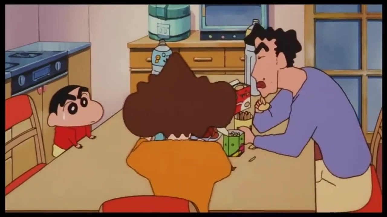 クレヨンしんちゃんの食事シーンを逆再生するとこうなる ニコニコ動画