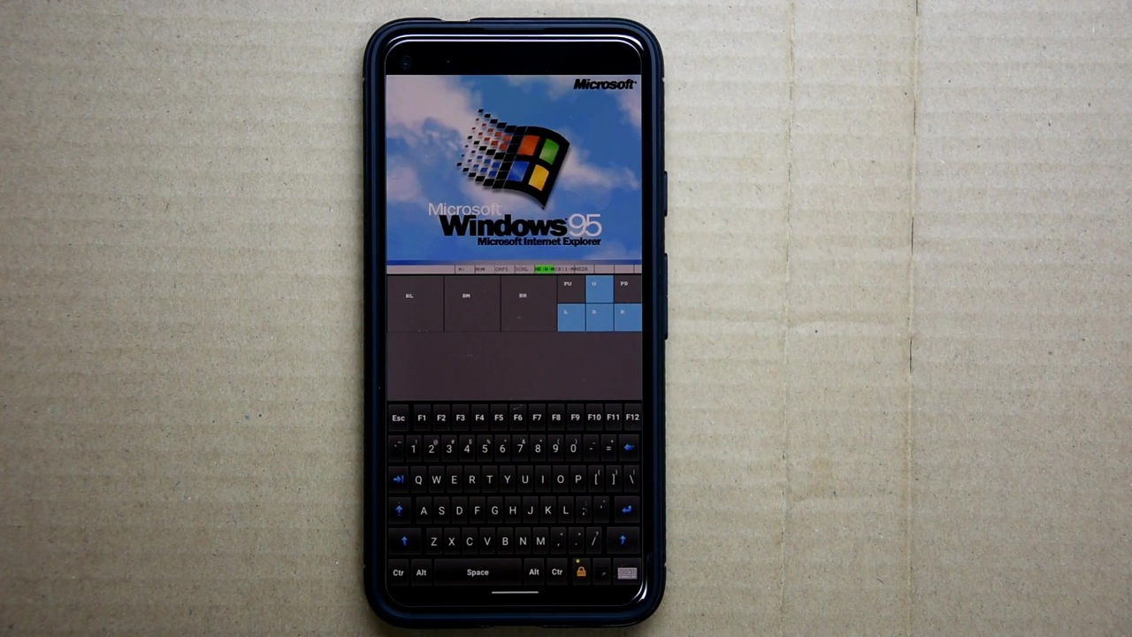 androidスマートフォンでwindows95を動かしてみた。 - ニコニコ動画