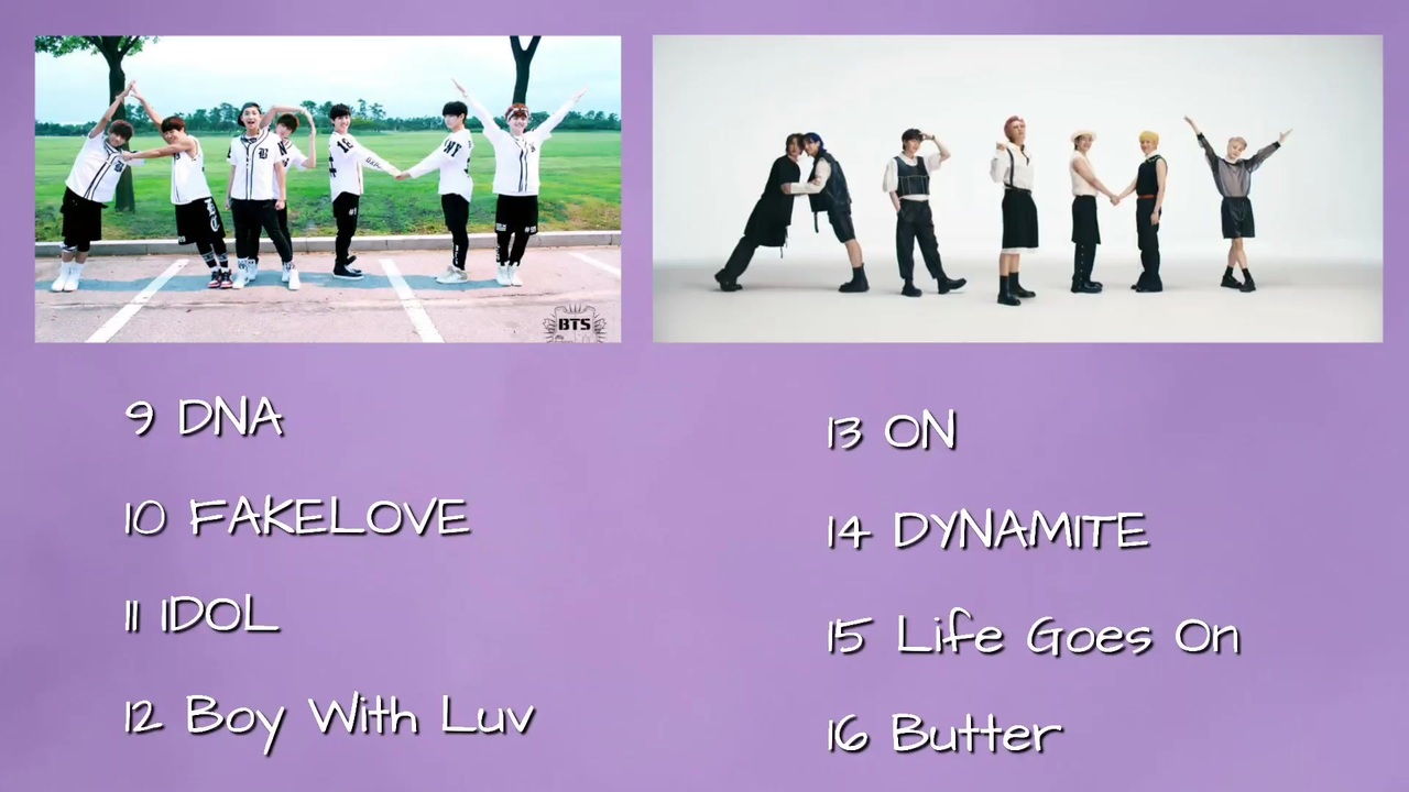 Bts タイトル曲メドレーpart2 ニコニコ動画