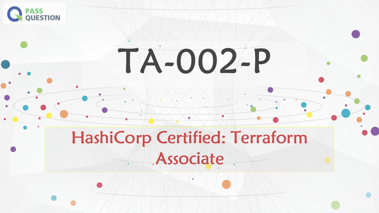 HashiCorp Certified: Terraform Associate TA-002-P Exam Questions - ニコニコ動画