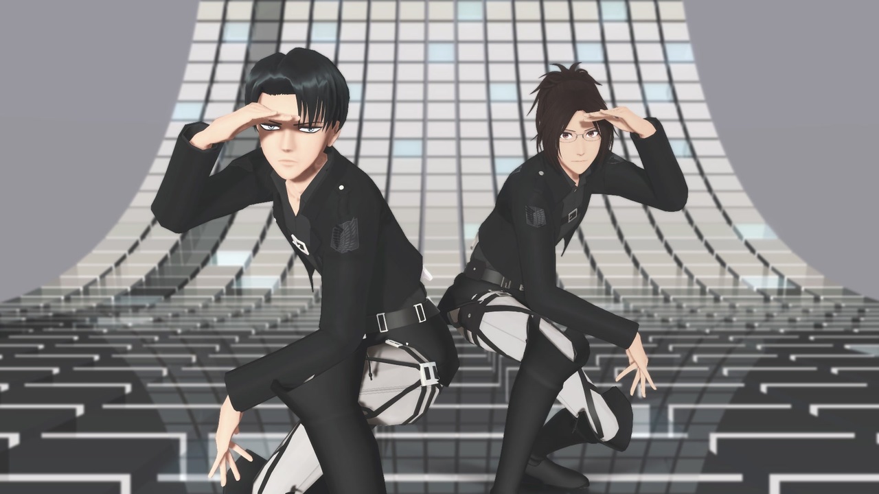 syoyoLC-Studio リヴァイ兵長　ハンジ syoyoLC-Studio リヴァイ兵長 ハンジ syoyoLC-Studio リヴァイ