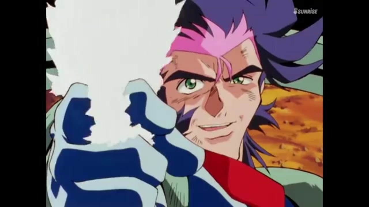 機動戦士ガンダム/Gundam Cel セル画(シャア＆アムロ 第43話:脱出