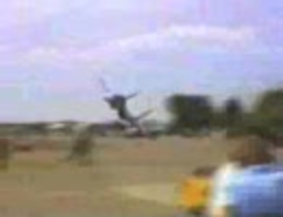 ウクライナｓｕ ２７墜落事故の瞬間 ニコニコ動画