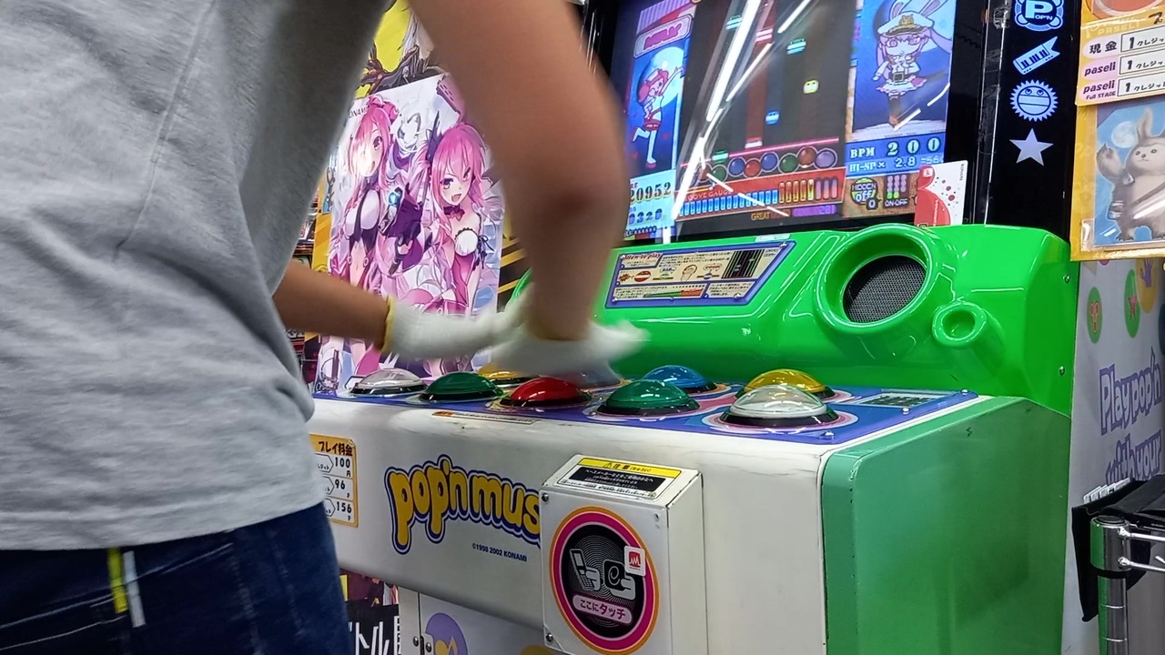 Pop N Music ハイブリープ 恋する 宇宙戦争っ Ex プレイ動画 ニコニコ動画