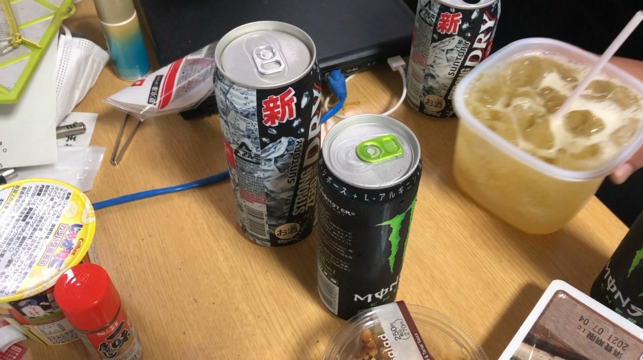ストゼロとモンエナで勝利した ニコニコ動画