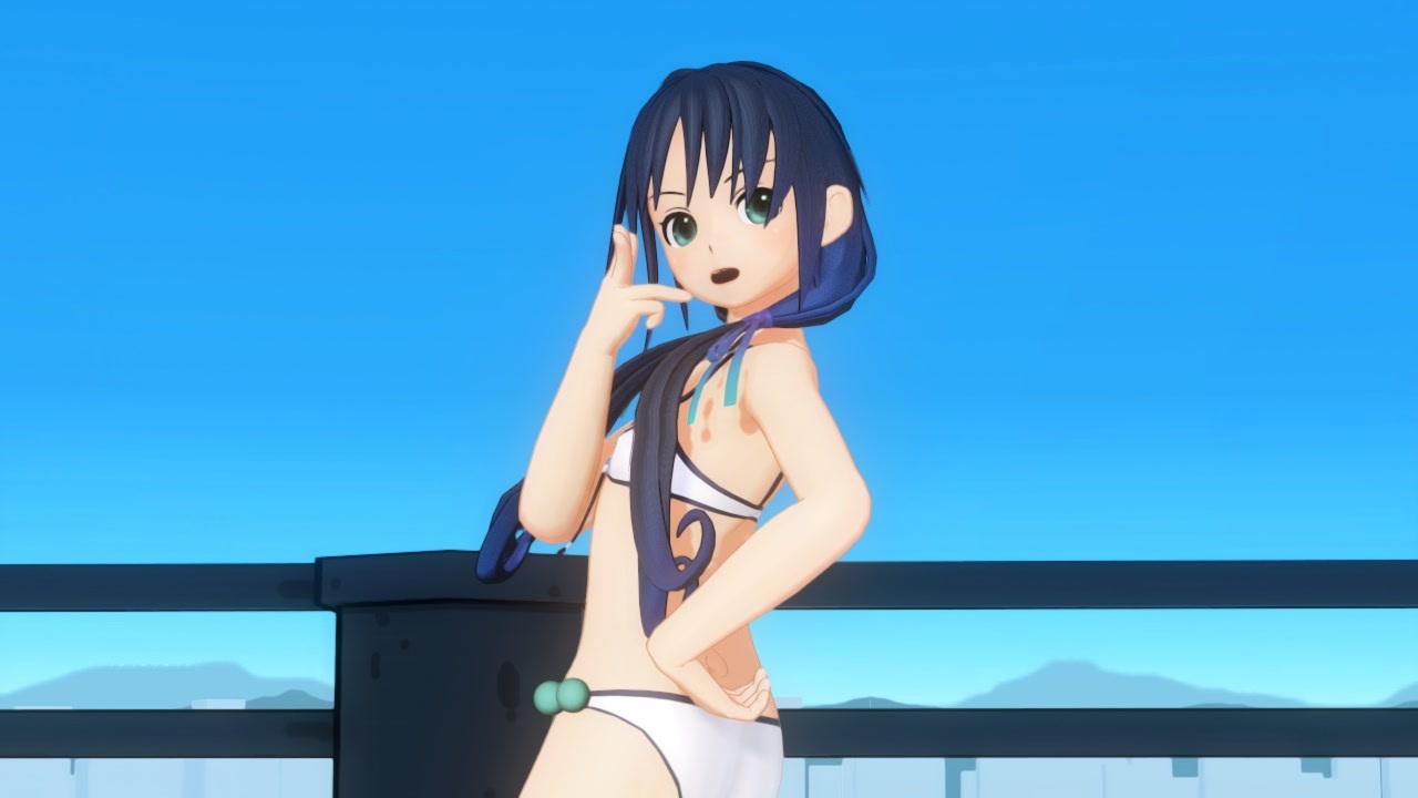 Mmdモデル更新 Ssr式涼風改ver1 60ビキニで Masked Bitch ニコニコ動画