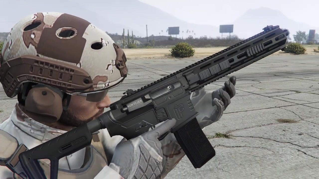 スロー再生で見るアサルトライフル Gta5 ニコニコ動画