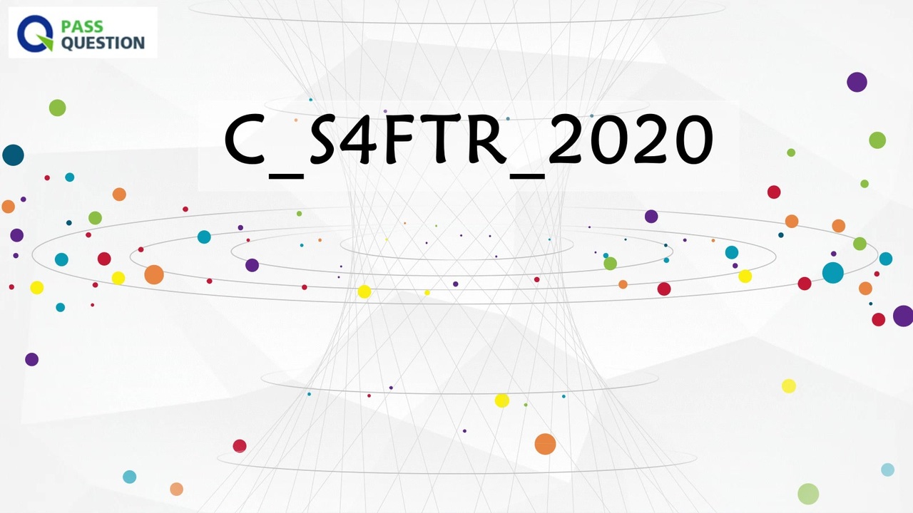 C-S4FTR-2021 Originale Fragen