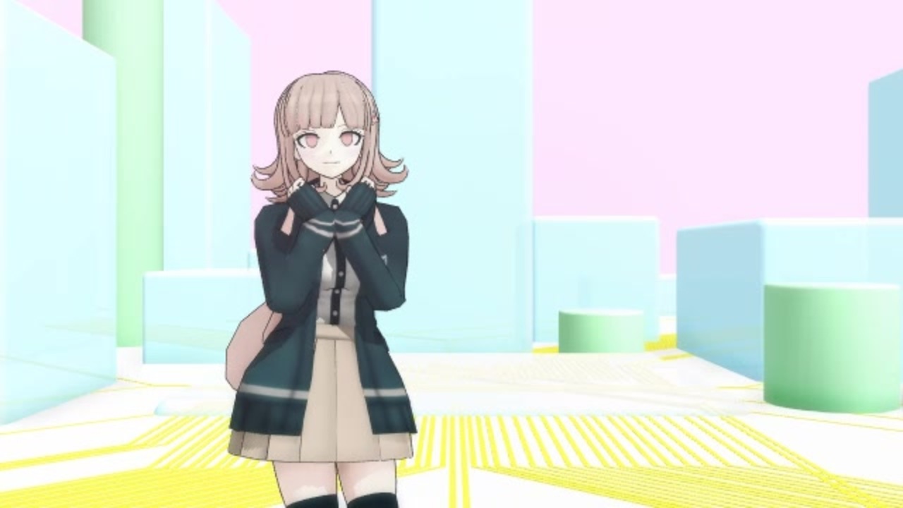 ダンガンロンパmmd 七海千秋でメルティランドナイトメア 一番のみ ニコニコ動画