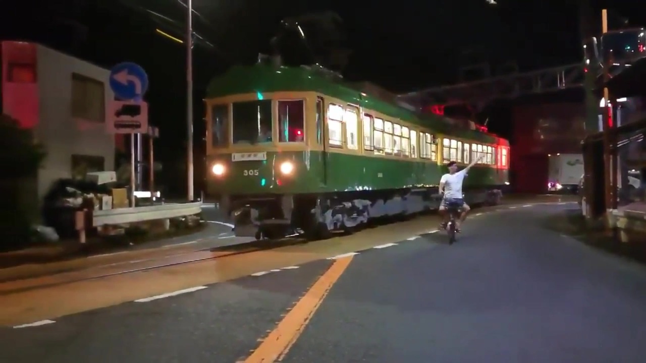 撮り鉄達に完全勝利した江ノ電自転車ニキUC