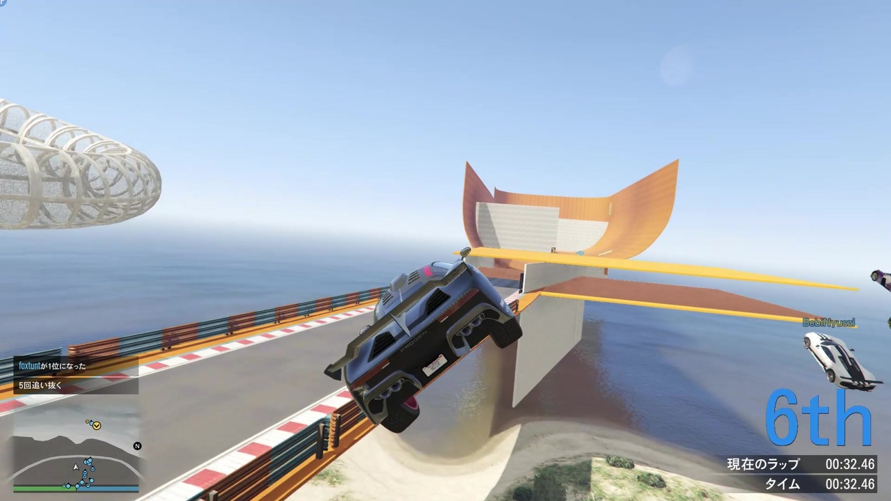Gta5 スタントレース ダブル ループ ニコニコ動画