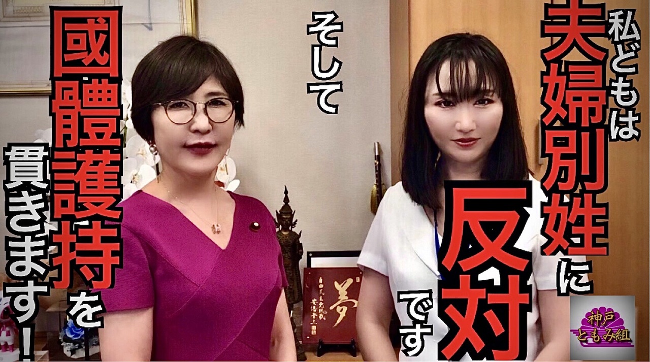 稲田朋美議員が今もガチ保守だと判明 稲田議員に直撃インタビューしたら 夫婦別姓は反対 國體護持を守ります との事 稲田氏への落選運動は即刻中止しましょう ニコニコ動画