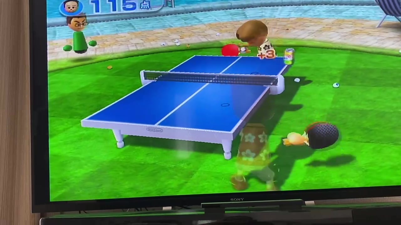 Wiiスポーツリゾート 卓球連続リターンを久しぶりにやってみたら下手すぎた ニコニコ動画