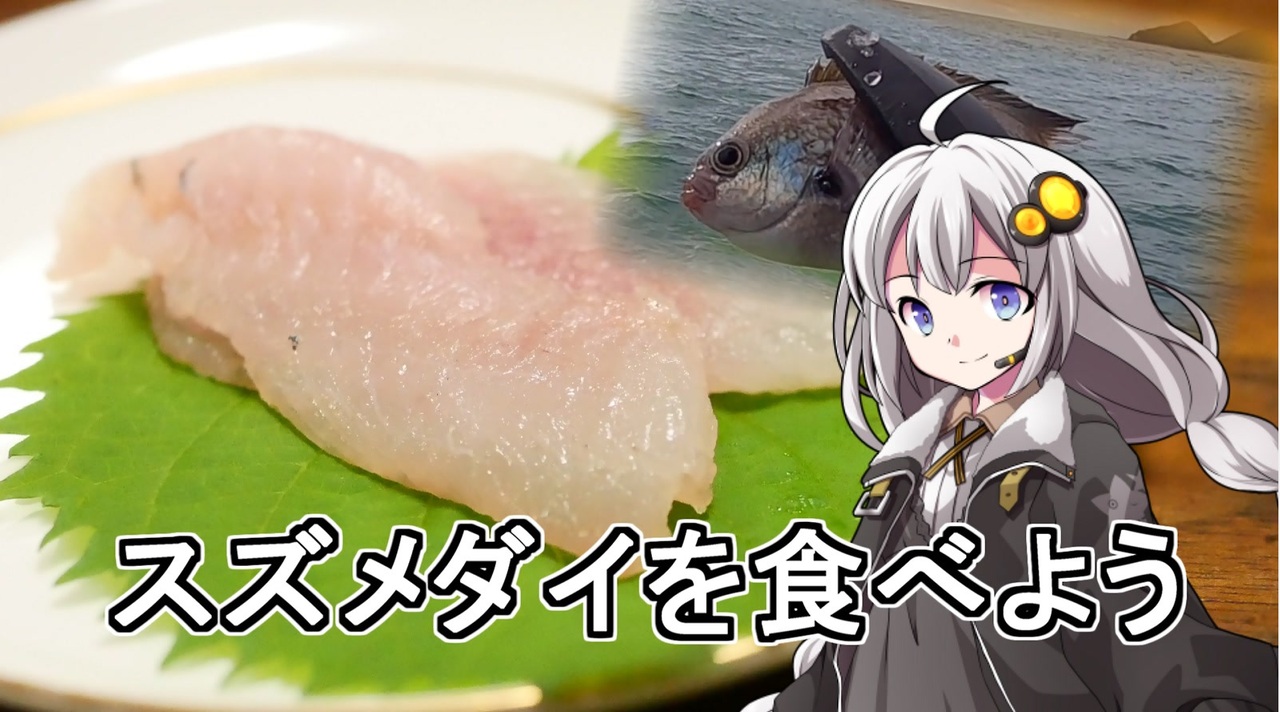 釣れなくても料理 スズメダイのお刺身 Voiceroidキッチン ニコニコ動画