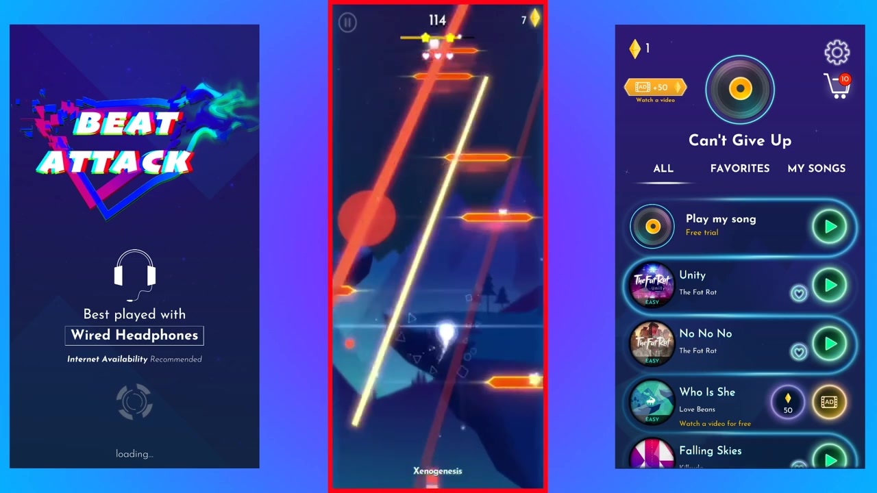 Beat Attack 音楽ゲーム ニコニコ動画