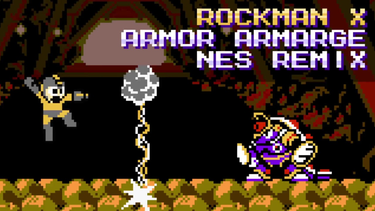 ロックマンx アーマー アルマージステージ ファミコン風8 Bitアレンジ ニコニコ動画