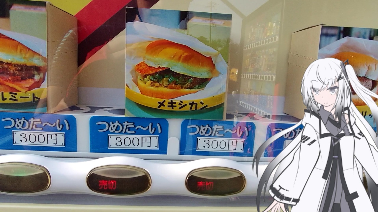 アリアルお姉ちゃんと新しいレトロ自販機を見に行く