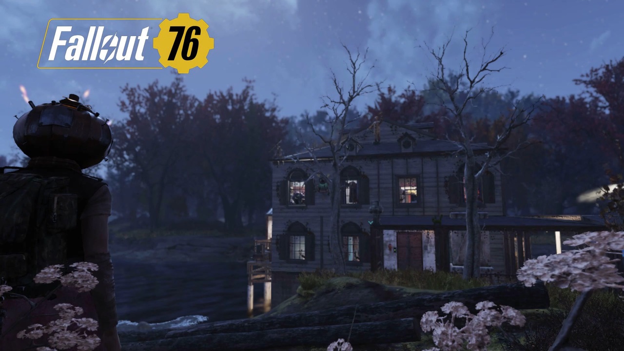 Fallout76 人狼ゆかりの終末サバイバル Part8 ハロウィンなのでキャンプホテルアルファを幽霊屋敷にリフォームしますよ 結月ゆかり実況 ニコニコ動画