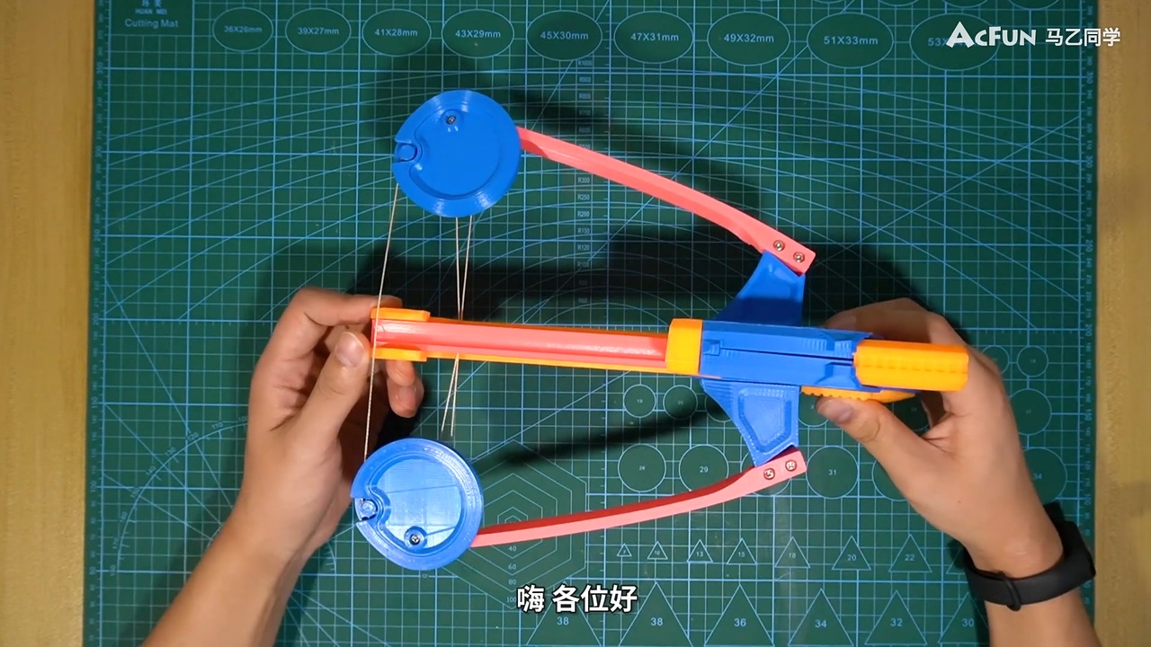 3d打印复合弩 クロスボウ 洋弓銃 十字弓 模型 详解工作原理 ニコニコ動画