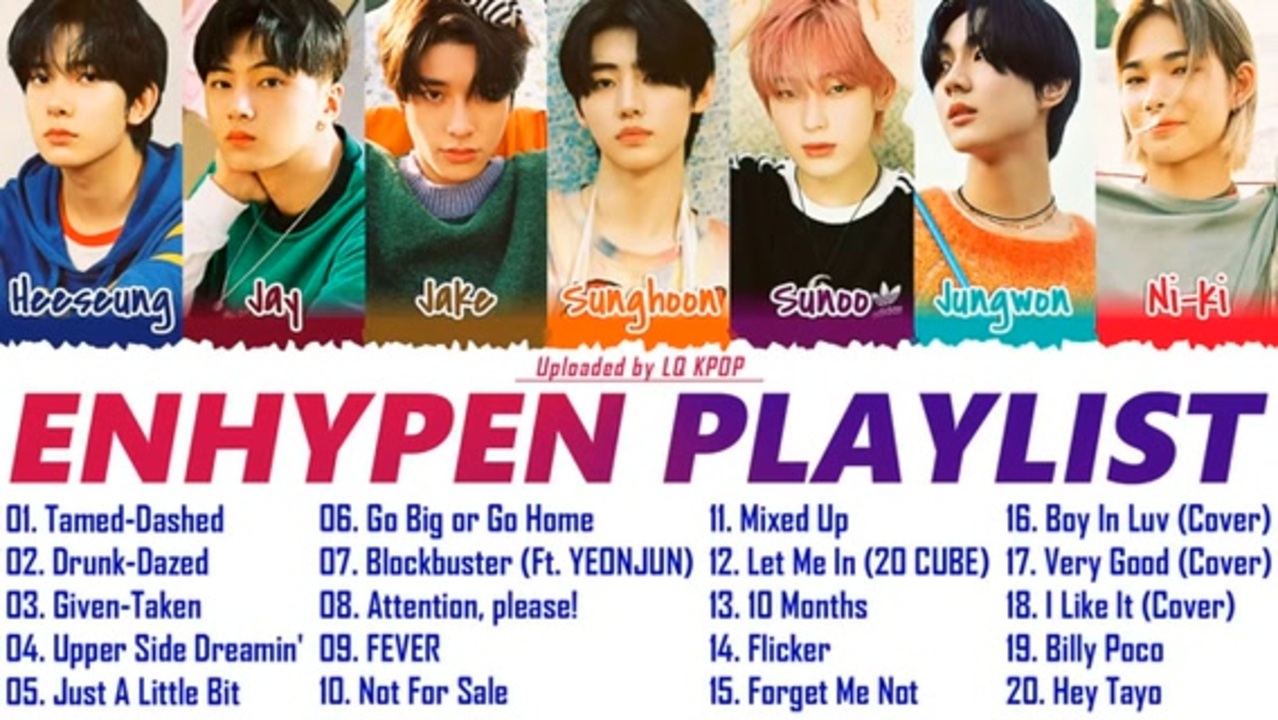 ENHYPEN playlist(2) - ニコニコ動画