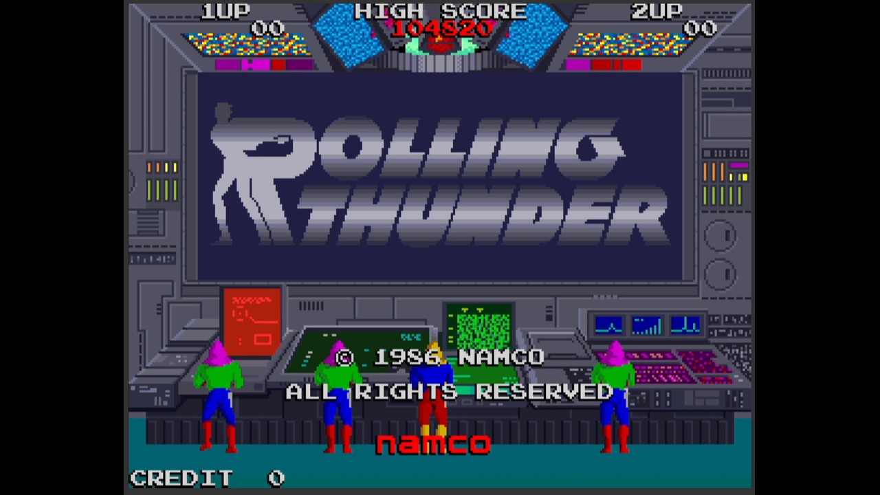 ローリングサンダー ナムコミュージアム ちょこっとプレイ ニコニコ動画