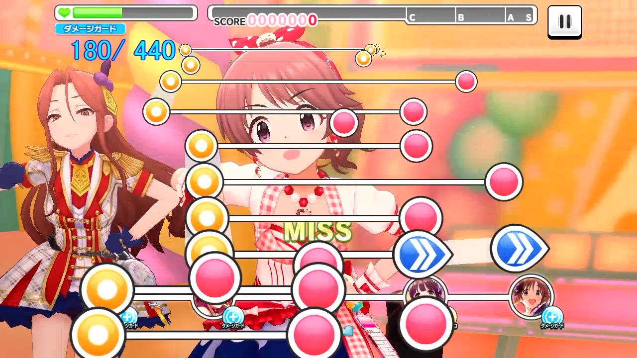 デレステ 2周目法子 Milky Mode Master フルmiss ニコニコ動画