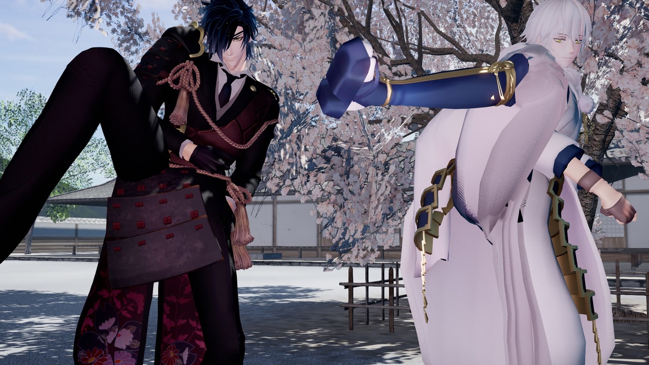 【MMD刀剣乱舞】 Kei式燭台切光忠、さぽ式鶴丸国永で、『イレヴンレイヴガール』 - ニコニコ動画