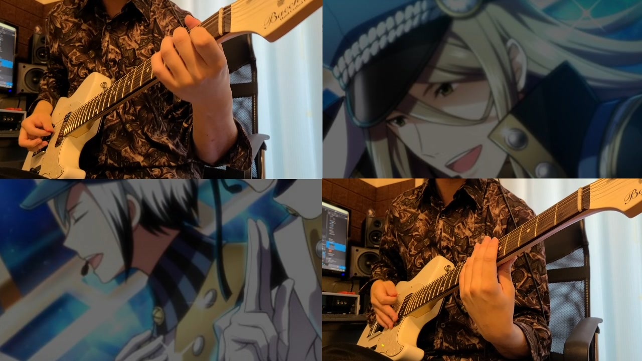 String of Fate/Legenders（葛之葉雨彦（CV:笠間淳）、北村想楽（CV:汐谷文康）、古論クリス（CV:駒田航）） ギターソロ Cover - ニコニコ動画