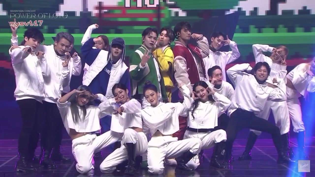 SEVENTEEN - GAM3 BO1 [Power of Love Concert] HD