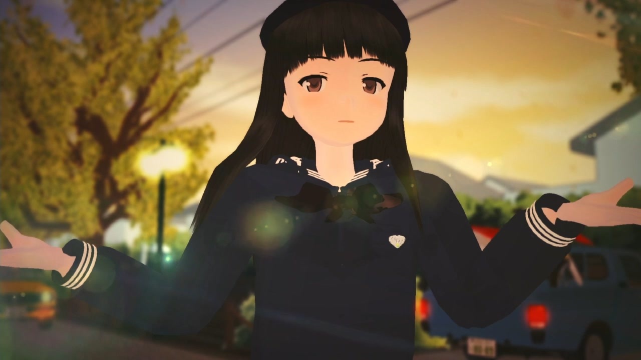 Mmd艦これ 真冬の帰り道 ザランチャーズ 鎌倉女学院の初雪を送って帰ります Nanoem ニコニコ動画