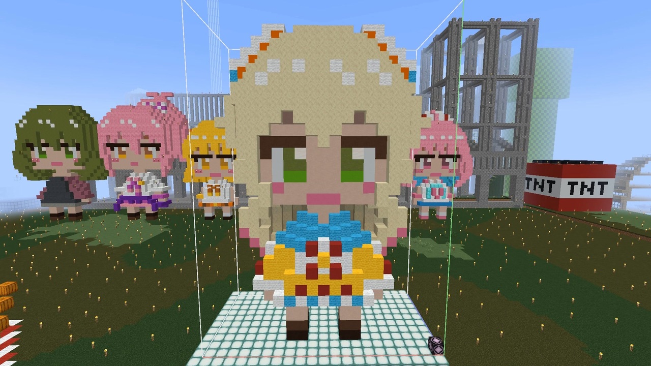 Minecraft Hololive 桃鈴ねねの作り方 ニコニコ動画