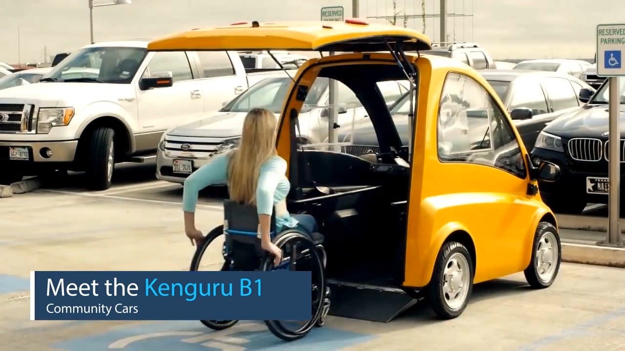 車椅子に乗ったまま運転できる車 Kenguru ニコニコ動画