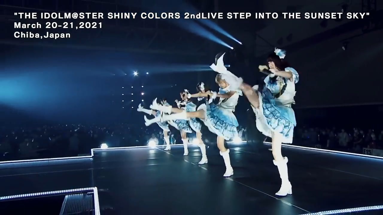 _THE IDOLM@STER SHINY COLORS 2ndLIVE STEP INTO THE SUNSET SKY_ LIVE SAMPLE  MOVIE