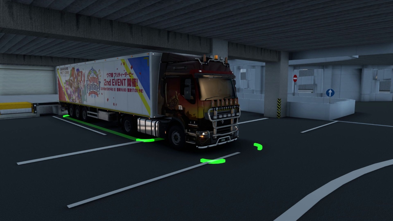 Ets2の神マップmodの日本マップで 1 43にする前に観光しました ニコニコ動画