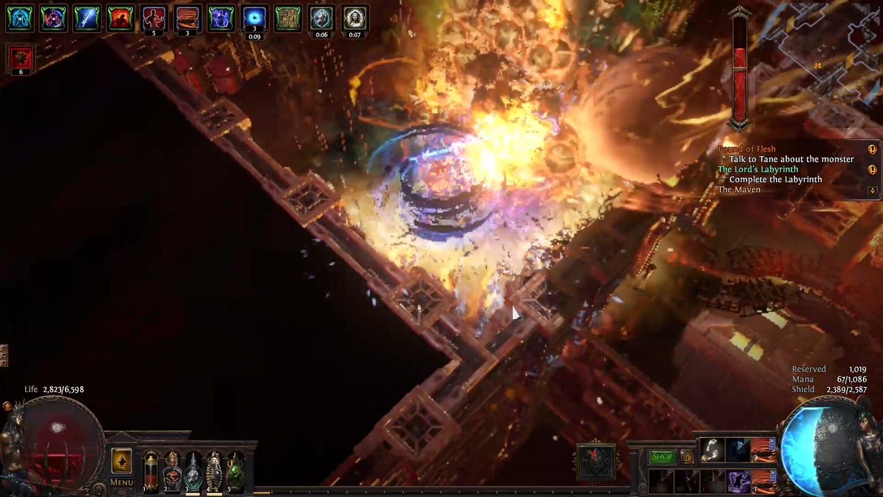 Path Of Exile 3 16 Cwc Forbidden Rite Cwdt 11spells ニコニコ動画