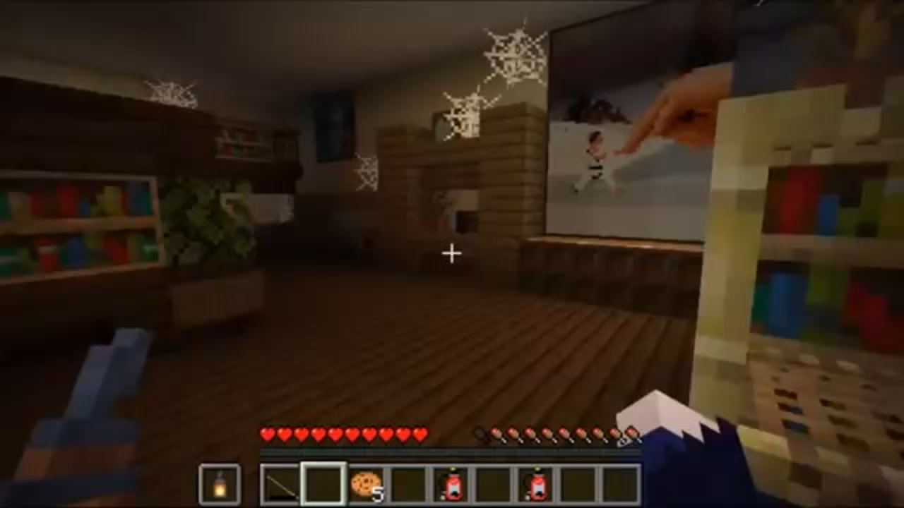 第2話 アイツは一体何者だ 館に潜む鬼から逃げろ マイクラ呪鬼 ニコニコ動画