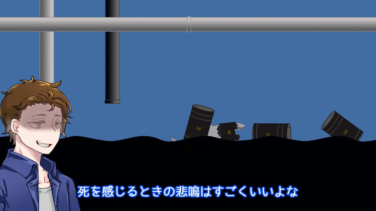 【2サメド】日ノ出賢と潮崎かずきの取材の合間の暇つぶし【Neptunian Donut】 - ニコニコ動画