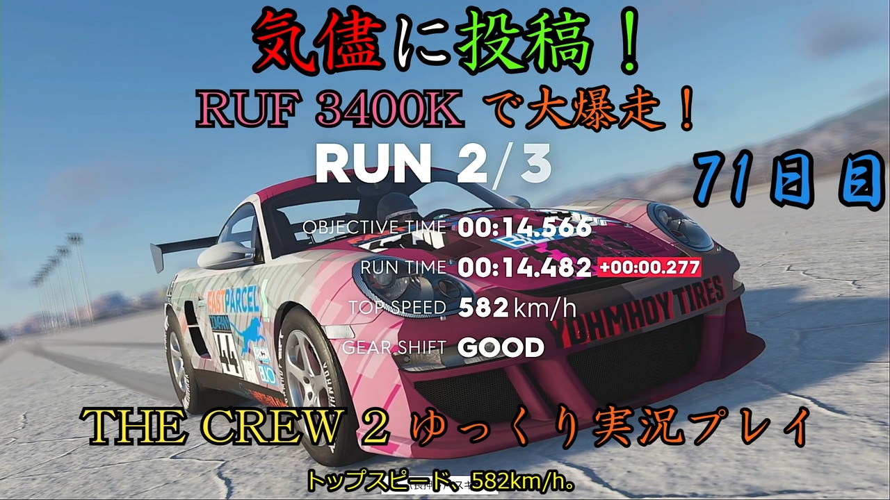 【THE CREW® 2：Part13】71日目：今日はアメリカを爆走だ！【ゆっくり実況】 - ニコニコ動画