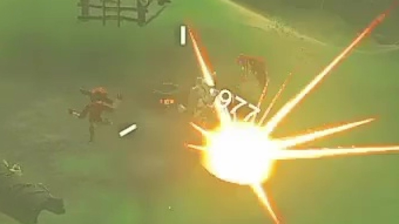 ブレワイ Botw 依頼を受けて 塔の足場で弓を構えるとズームになるのを調べてみた ドリカラ ニコニコ動画