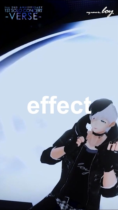 【METAVERSE SINGER SONG WRITER】「effect」at 1st SOLO VR Concert - ニコニコ動画