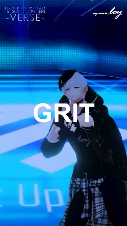 【METAVERSE SINGER SONG WRITER】「GRIT」at 1st SOLO VR Concert - ニコニコ動画