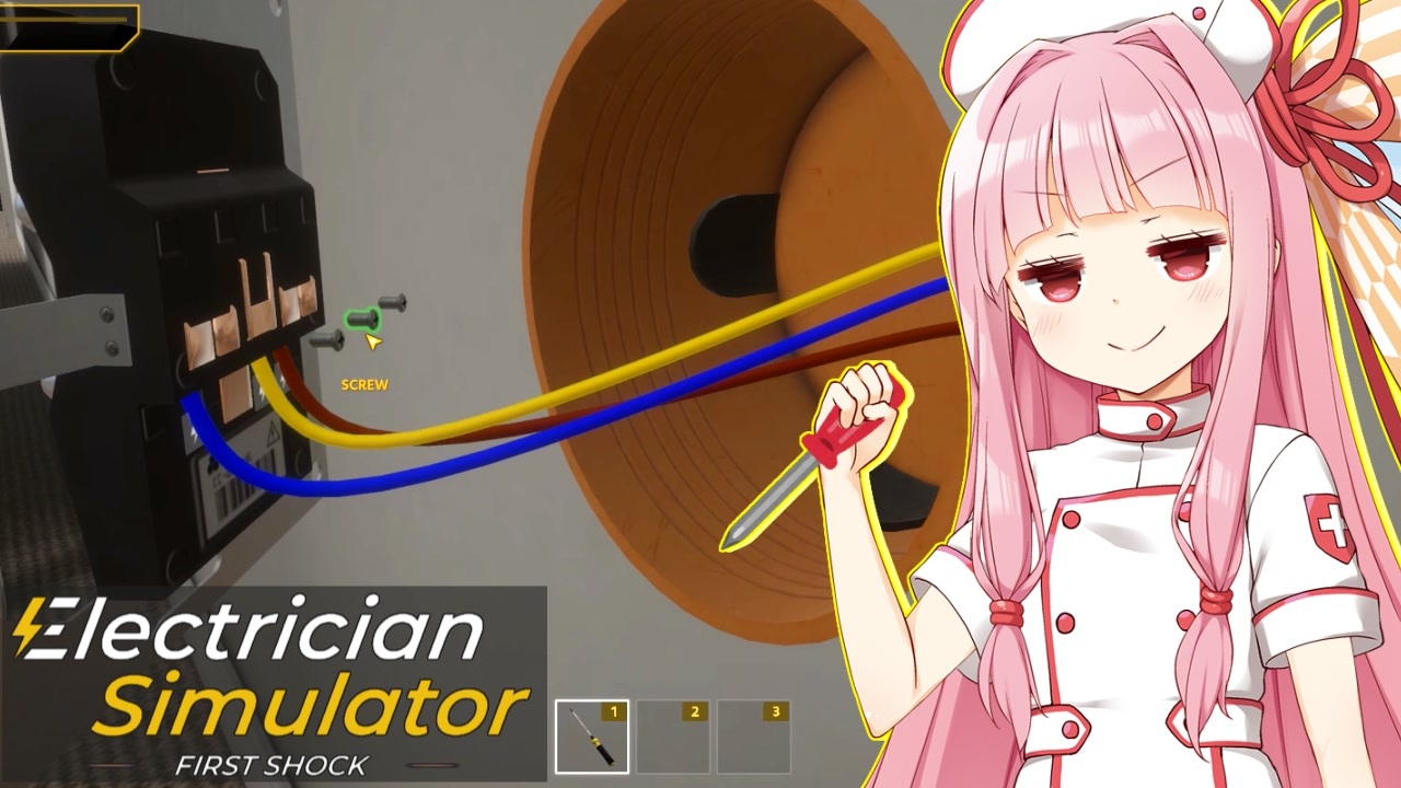 茜ちゃんの電気工事シミュ体験版【Electrician Simulator】 - ニコニコ動画